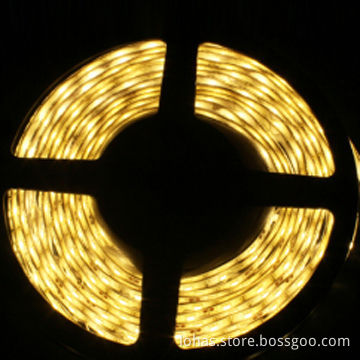 SMD2835 Flexible Strips, Yellow,8-10lm/LED, 30leds/m,long lifespan,High brightness.